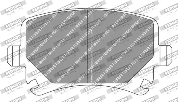 Bremsbelagsatz, Scheibenbremse FERODO RACING FCP1636H