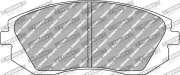 Bremsbelagsatz, Scheibenbremse Vorderachse FERODO RACING FCP1639W