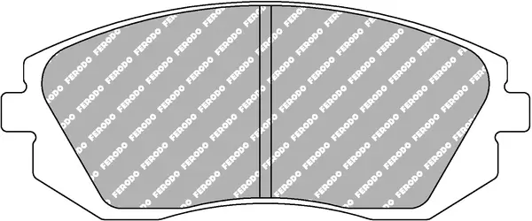 Bremsbelagsatz, Scheibenbremse Vorderachse FERODO RACING FCP1639Z