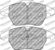 Bremsbelagsatz, Scheibenbremse FERODO RACING FCP1641W