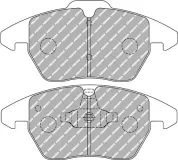 Bremsbelagsatz, Scheibenbremse FERODO RACING FCP1641W
