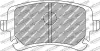 Bremsbelagsatz, Scheibenbremse FERODO RACING FCP1655H