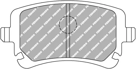Bremsbelagsatz, Scheibenbremse FERODO RACING FCP1655H Bild Bremsbelagsatz, Scheibenbremse FERODO RACING FCP1655H