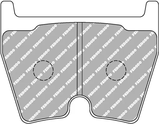 Bremsbelagsatz, Scheibenbremse FERODO RACING FCP1664W Bild Bremsbelagsatz, Scheibenbremse FERODO RACING FCP1664W