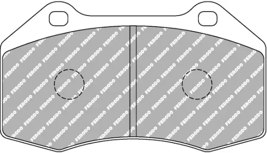 Bremsbelagsatz, Scheibenbremse Vorderachse FERODO RACING FCP1667W Bild Bremsbelagsatz, Scheibenbremse Vorderachse FERODO RACING FCP1667W
