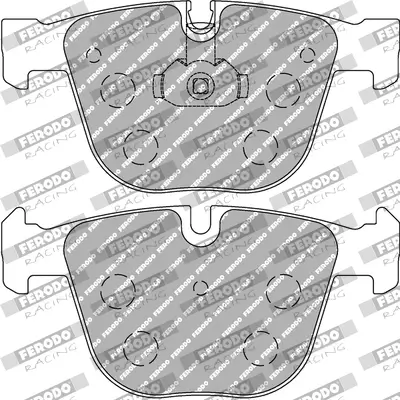 Bremsbelagsatz, Scheibenbremse FERODO RACING FCP1672H