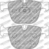 Bremsbelagsatz, Scheibenbremse FERODO RACING FCP1672H