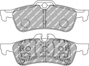 Bremsbelagsatz, Scheibenbremse Hinterachse FERODO RACING FCP1676H