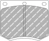 Bremsbelagsatz, Scheibenbremse Vorderachse FERODO RACING FDS4212 Bild Bremsbelagsatz, Scheibenbremse Vorderachse FERODO RACING FDS4212