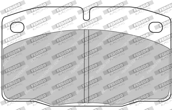 Bremsbelagsatz, Scheibenbremse FERODO RACING FCP173H