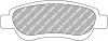 Bremsbelagsatz, Scheibenbremse FERODO RACING FCP1790H Bild Bremsbelagsatz, Scheibenbremse FERODO RACING FCP1790H