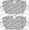 Bremsbelagsatz, Scheibenbremse Hinterachse FERODO RACING FCP1806H