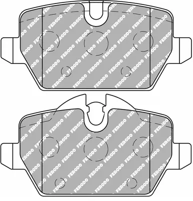 Bremsbelagsatz, Scheibenbremse Hinterachse FERODO RACING FCP1806H