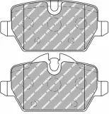 Bremsbelagsatz, Scheibenbremse Hinterachse FERODO RACING FCP1806H