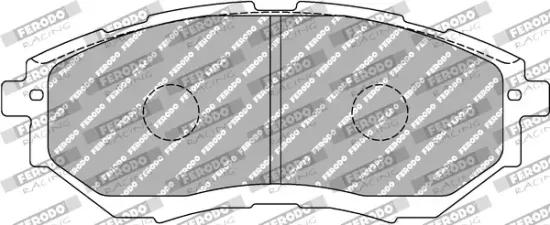 Bremsbelagsatz, Scheibenbremse Vorderachse FERODO RACING FCP1984H Bild Bremsbelagsatz, Scheibenbremse Vorderachse FERODO RACING FCP1984H