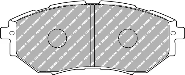 Bremsbelagsatz, Scheibenbremse Vorderachse FERODO RACING FCP1984H