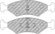 Bremsbelagsatz, Scheibenbremse FERODO RACING FCP206R