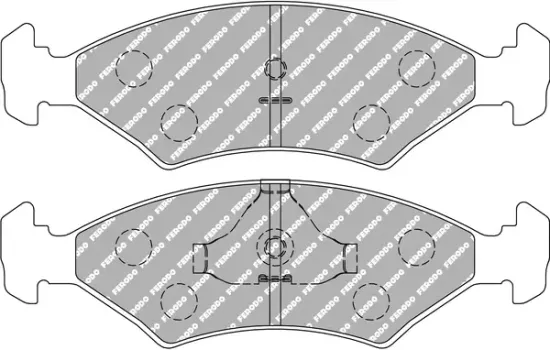 Bremsbelagsatz, Scheibenbremse FERODO RACING FCP206R Bild Bremsbelagsatz, Scheibenbremse FERODO RACING FCP206R