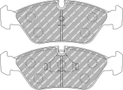 Bremsbelagsatz, Scheibenbremse Vorderachse FERODO RACING FCP256R