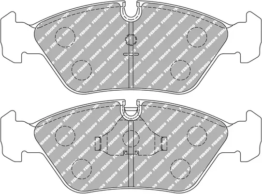 Bremsbelagsatz, Scheibenbremse Vorderachse FERODO RACING FCP256R Bild Bremsbelagsatz, Scheibenbremse Vorderachse FERODO RACING FCP256R
