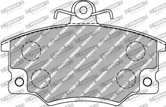 Bremsbelagsatz, Scheibenbremse FERODO RACING FCP370H Bild Bremsbelagsatz, Scheibenbremse FERODO RACING FCP370H