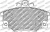 Bremsbelagsatz, Scheibenbremse Vorderachse FERODO RACING FCP370R