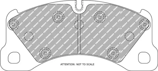 Bremsbelagsatz, Scheibenbremse Vorderachse FERODO RACING FCP4064H Bild Bremsbelagsatz, Scheibenbremse Vorderachse FERODO RACING FCP4064H