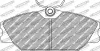 Bremsbelagsatz, Scheibenbremse Vorderachse FERODO RACING FCP406H
