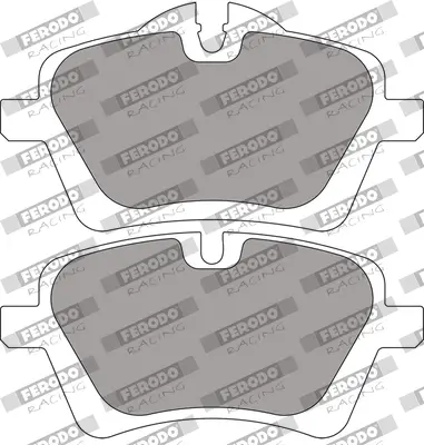 Bremsbelagsatz, Scheibenbremse Vorderachse FERODO RACING FCP4080W