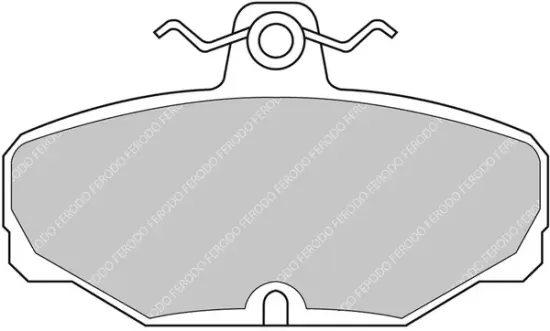 Bremsbelagsatz, Scheibenbremse FERODO RACING FCP408H Bild Bremsbelagsatz, Scheibenbremse FERODO RACING FCP408H