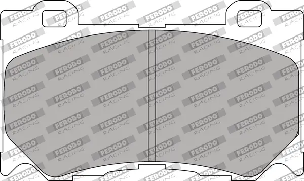 Bremsbelagsatz, Scheibenbremse Vorderachse FERODO RACING FCP4172H