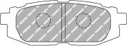 Bremsbelagsatz, Scheibenbremse FERODO RACING FCP4187H