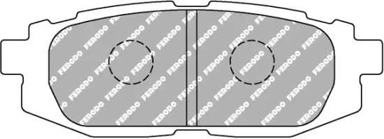 Bremsbelagsatz, Scheibenbremse FERODO RACING FCP4187W Bild Bremsbelagsatz, Scheibenbremse FERODO RACING FCP4187W