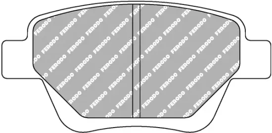 Bremsbelagsatz, Scheibenbremse FERODO RACING FCP4316H Bild Bremsbelagsatz, Scheibenbremse FERODO RACING FCP4316H