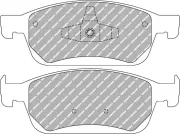 Bremsbelagsatz, Scheibenbremse Vorderachse FERODO RACING FCP4416H