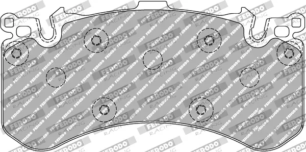 Bremsbelagsatz, Scheibenbremse FERODO RACING FCP4468H