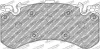 Bremsbelagsatz, Scheibenbremse FERODO RACING FCP4468H