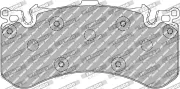 Bremsbelagsatz, Scheibenbremse FERODO RACING FCP4468H