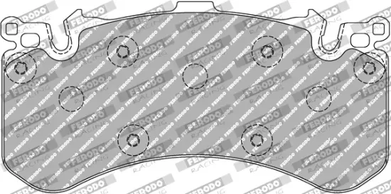 Bremsbelagsatz, Scheibenbremse FERODO RACING FCP4468H Bild Bremsbelagsatz, Scheibenbremse FERODO RACING FCP4468H