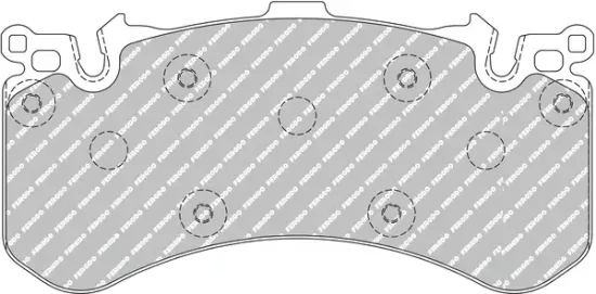 Bremsbelagsatz, Scheibenbremse FERODO RACING FCP4468H Bild Bremsbelagsatz, Scheibenbremse FERODO RACING FCP4468H