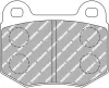 Bremsbelagsatz, Scheibenbremse Vorderachse FERODO RACING FCP448H Bild Bremsbelagsatz, Scheibenbremse Vorderachse FERODO RACING FCP448H