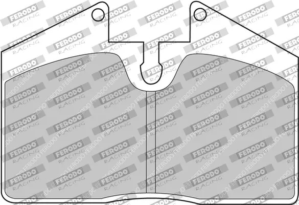 Bremsbelagsatz, Scheibenbremse FERODO RACING FCP451H