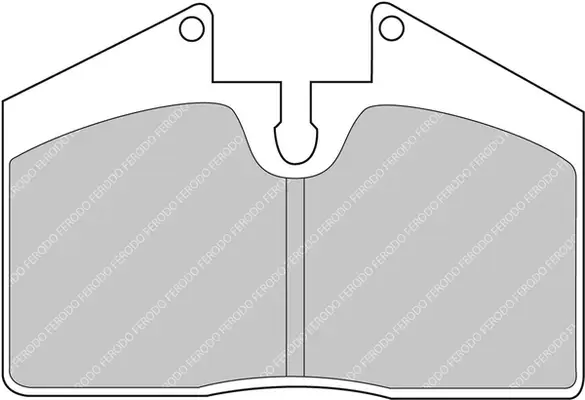 Bremsbelagsatz, Scheibenbremse FERODO RACING FCP451R