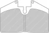 Bremsbelagsatz, Scheibenbremse FERODO RACING FCP451R Bild Bremsbelagsatz, Scheibenbremse FERODO RACING FCP451R