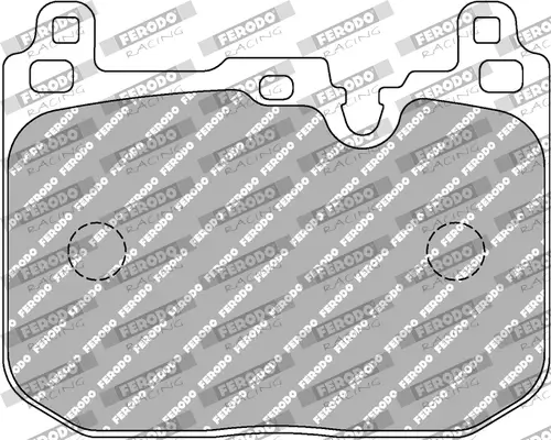 Bremsbelagsatz, Scheibenbremse FERODO RACING FCP4611H