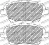 Bremsbelagsatz, Scheibenbremse Vorderachse FERODO RACING FCP4612H