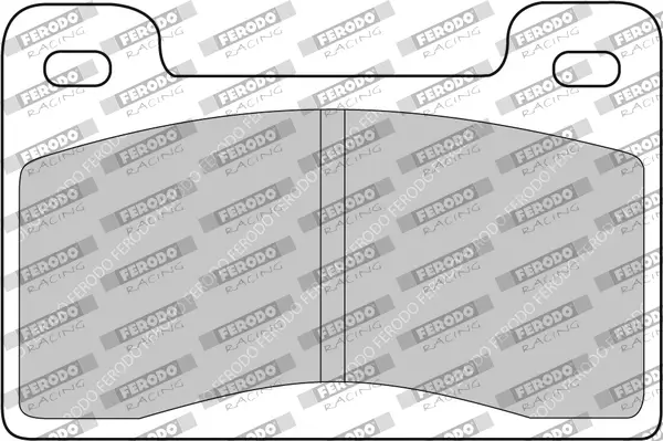 Bremsbelagsatz, Scheibenbremse Vorderachse FERODO RACING FCP461H