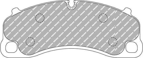 Bremsbelagsatz, Scheibenbremse Vorderachse FERODO RACING FCP4664H