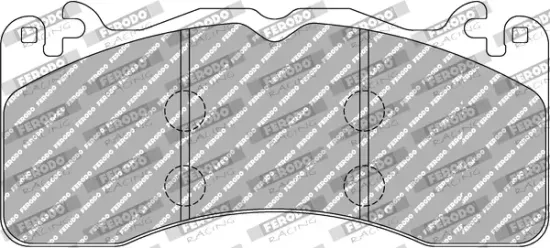 Bremsbelagsatz, Scheibenbremse Vorderachse FERODO RACING FCP4711Z Bild Bremsbelagsatz, Scheibenbremse Vorderachse FERODO RACING FCP4711Z