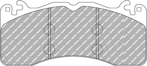 Bremsbelagsatz, Scheibenbremse Vorderachse FERODO RACING FCP4711Z